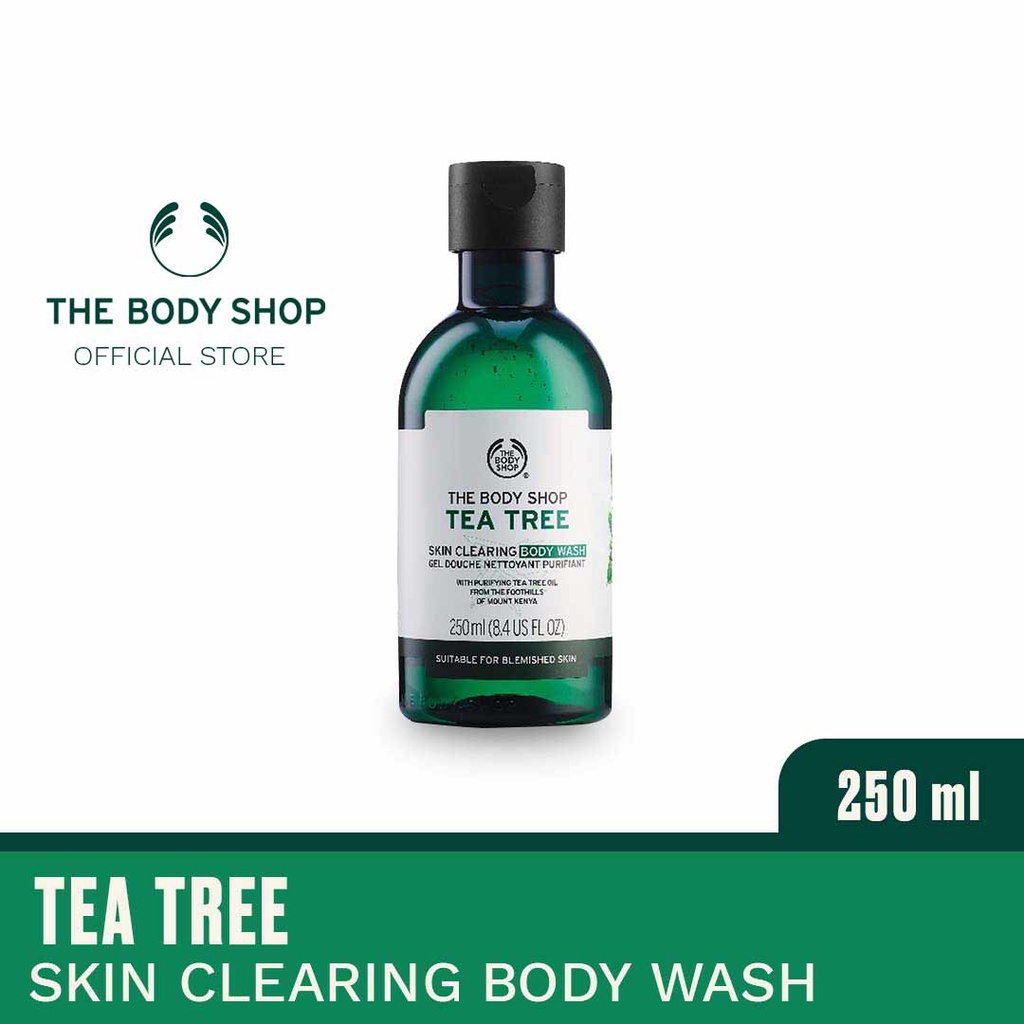 The Body Shop Tea Tree Skin Clearing Body Wash (250ml) Shopee Philippines