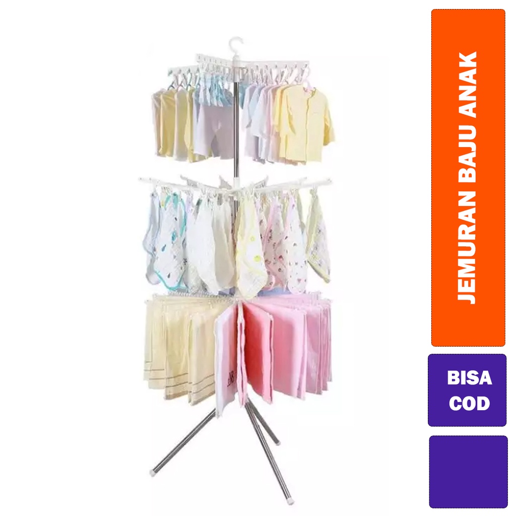Children's Clothesline/Folding Tower Clothesline/Stacking Clothesline