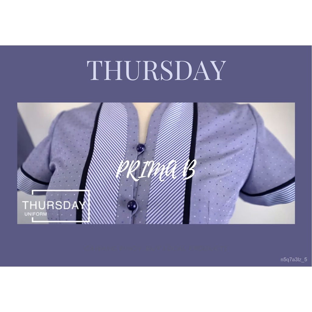 PRIMA B TEACHERS UNIFORM DepEd Official Uniform READY MADE / READY TO