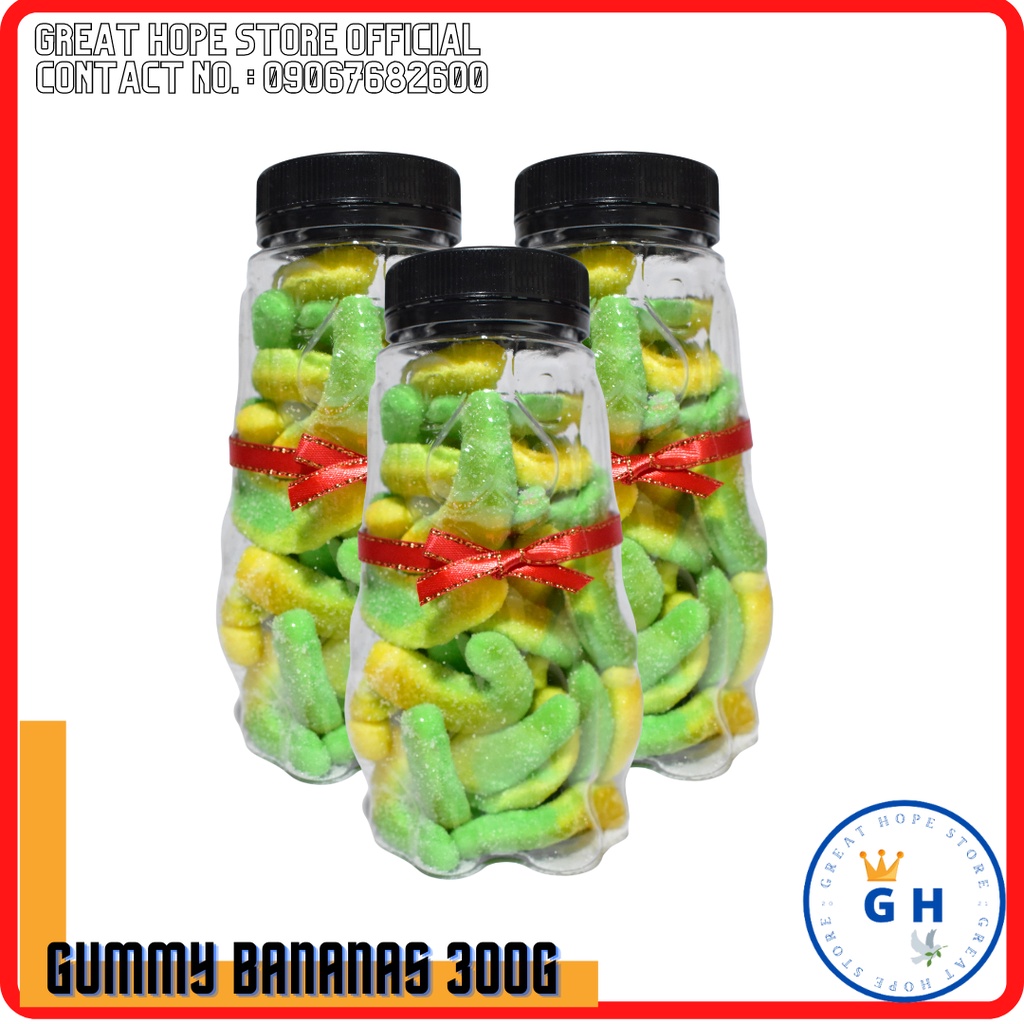 Gummy Bananas Candy 300g Shopee Philippines 9780