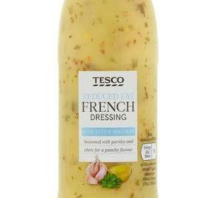 Tesco Reduced Fat French Dressing With Dijon Mustard 250ml Shopee