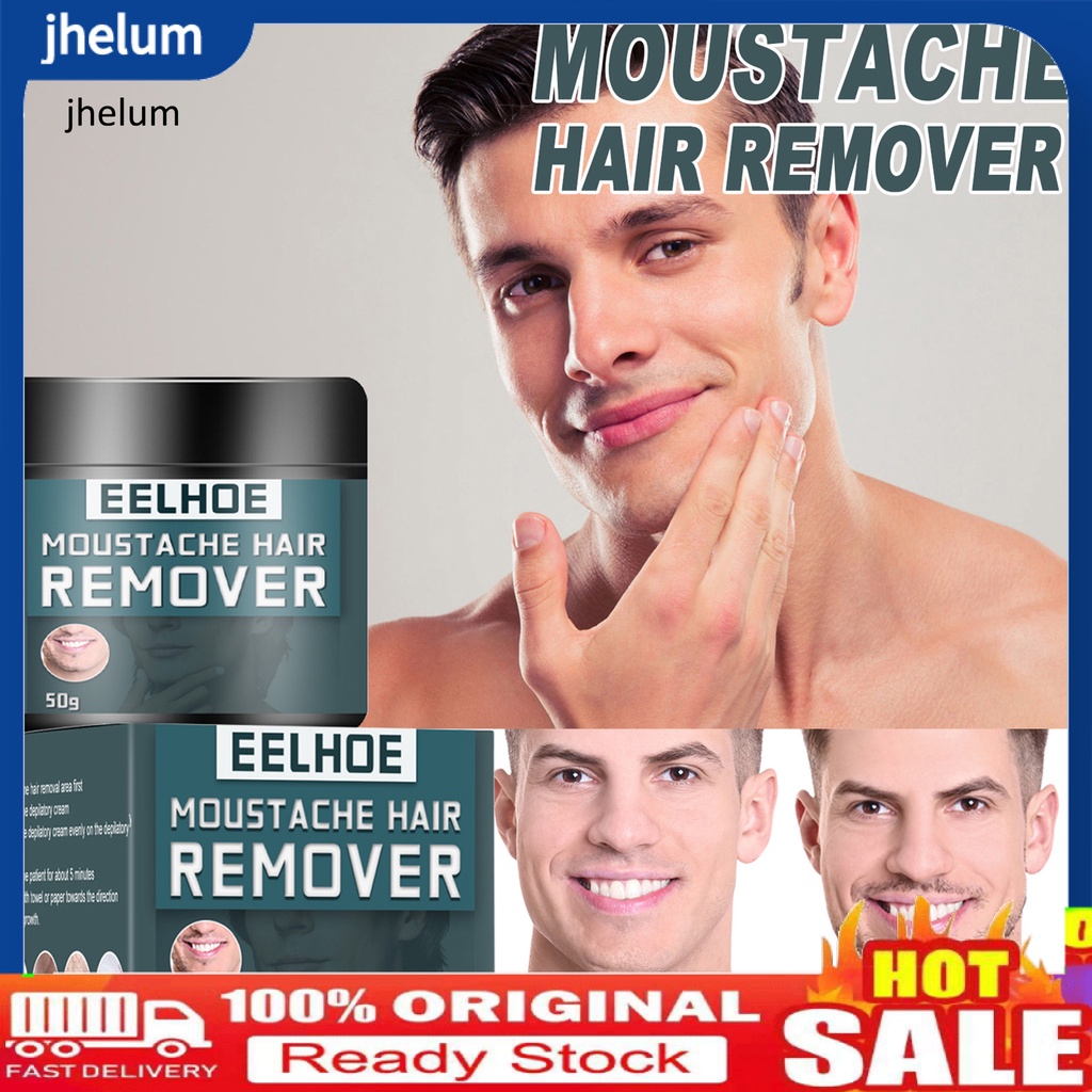 jhelum Mild Facial Hair Remover Mustache Hair Removal Cream Effective