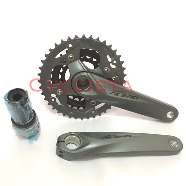 Alivio hollowtech sale crankset