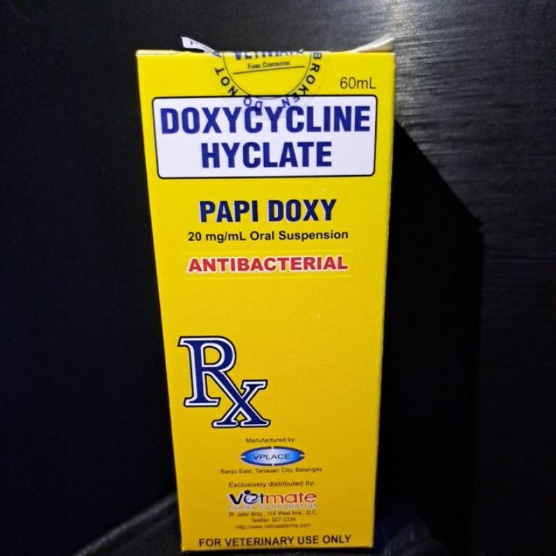 Papi doxy doxycycline hyclate shopee philippines