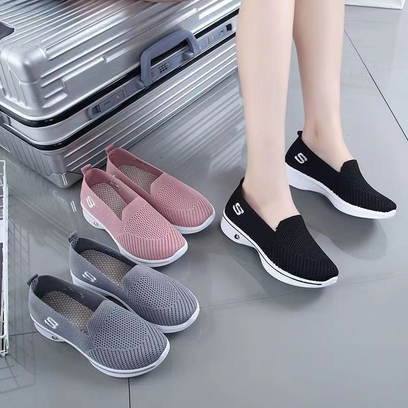 skechers SKECHERS Slip on shoes for women low cut korean fashion