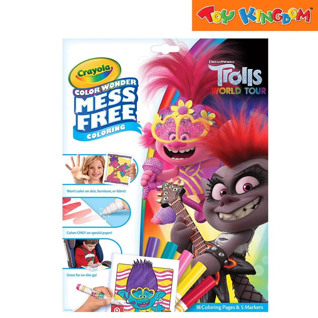 Crayola Color & Sticker Book - Trolls World Tour Buy, Best Price in , Dubai, Abu Dhabi, Sharjah
