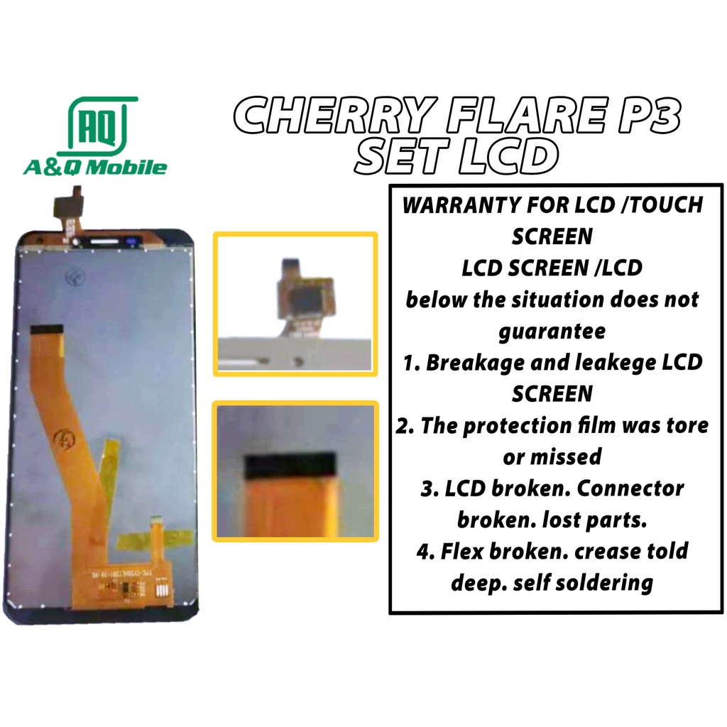 Lcd Display CHERRY MOBILE FLARE P3 (LCD) replacement Shopee Philippines