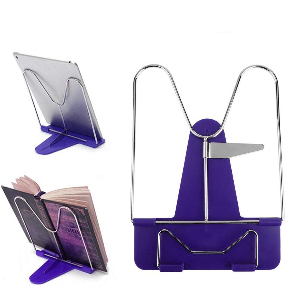 Adjustable Angle Foldable Portable Reading Book Stand Document Holder ...