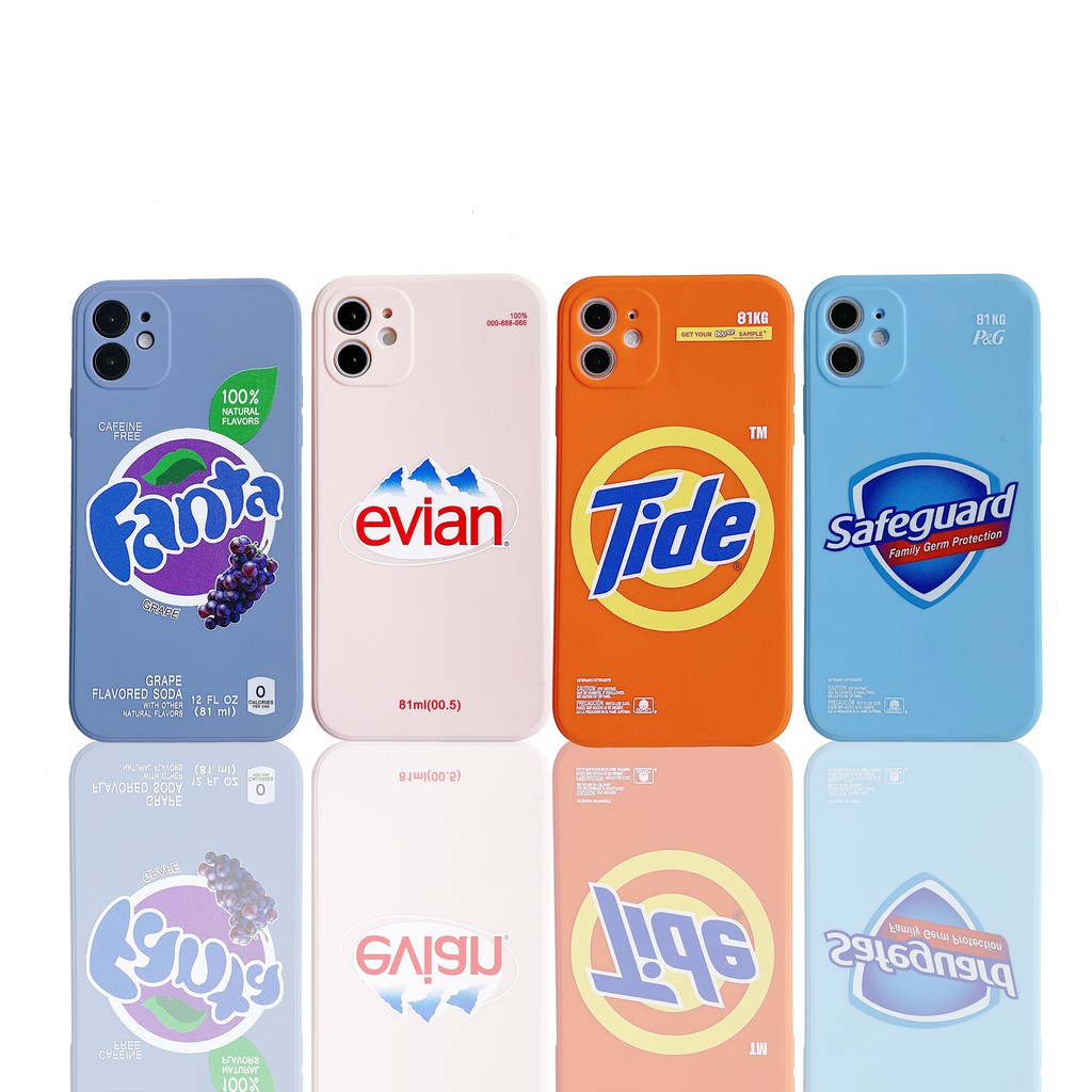 Tide Logo Design Casing iPhone 12 6 6S Plus 7 8 Plus X Xs Xr XsMax