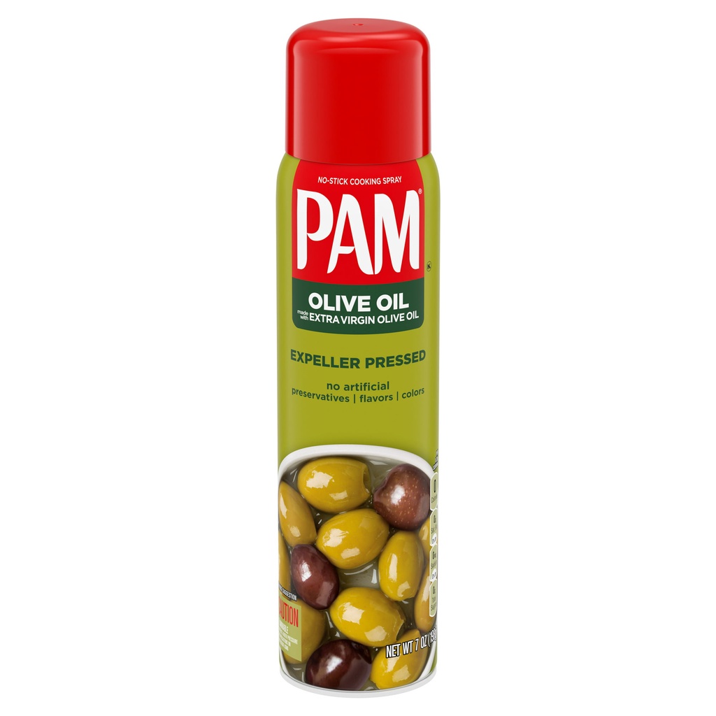 PAM Extra Virgin Olive Oil Nonstick Cooking & Baking Spray, Expeller