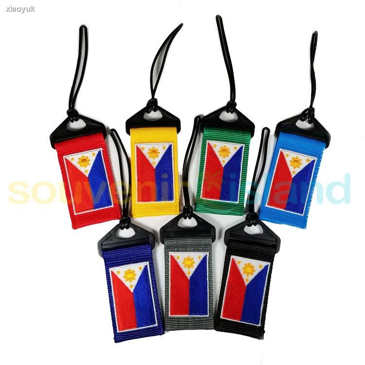 Philippine Flag Embroidery Bag Luggage Tag Shopee Philippines