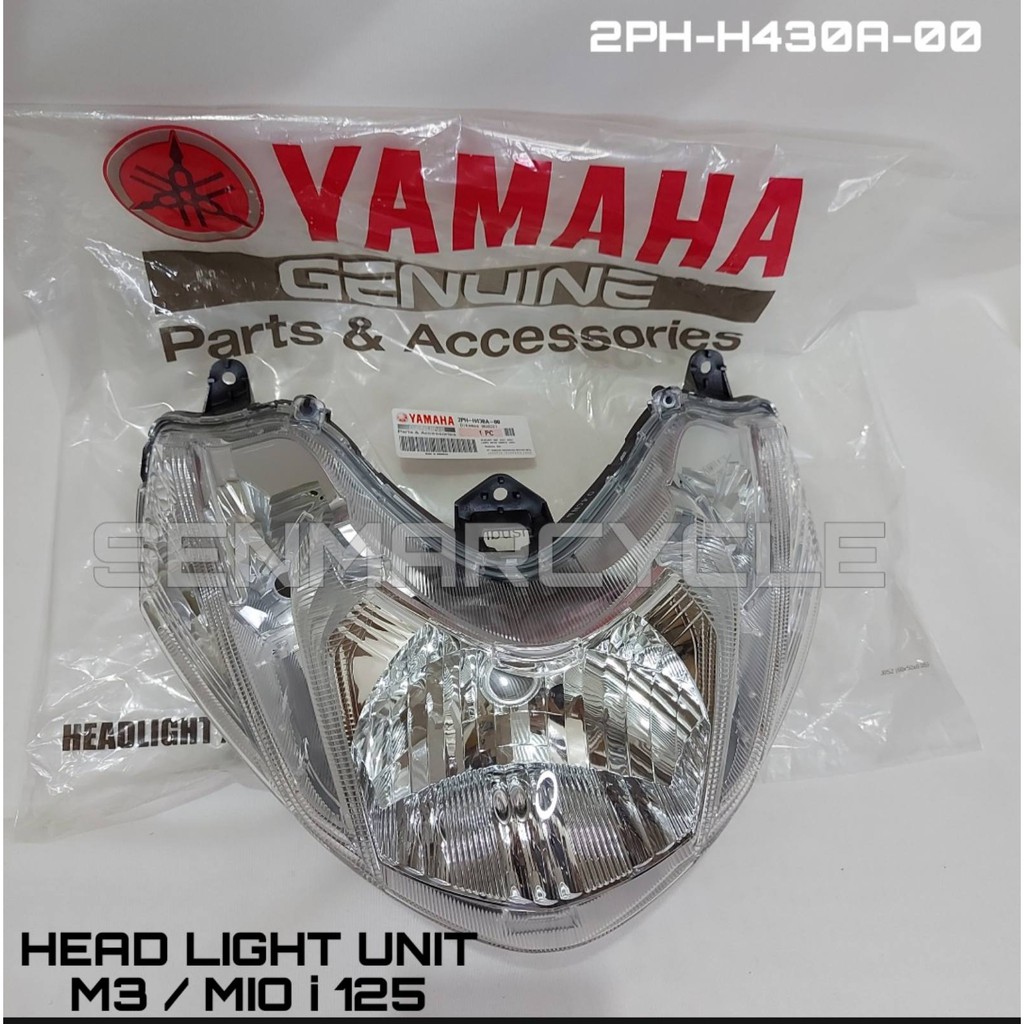 HEADLIGHT UNIT FOR M3 / MIO I 125 (ORIGINAL YAMAHA) Shopee Philippines