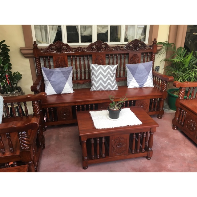 Narra wood sala deals set