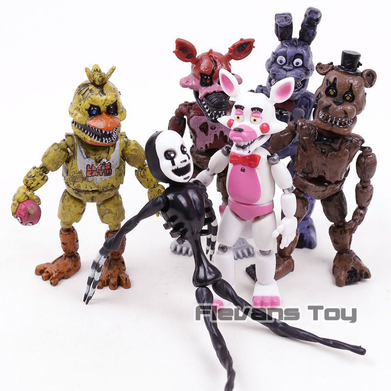 FNAF Five Nights At Freddy's Nightmare Freddy Chica Bonnie Funtime