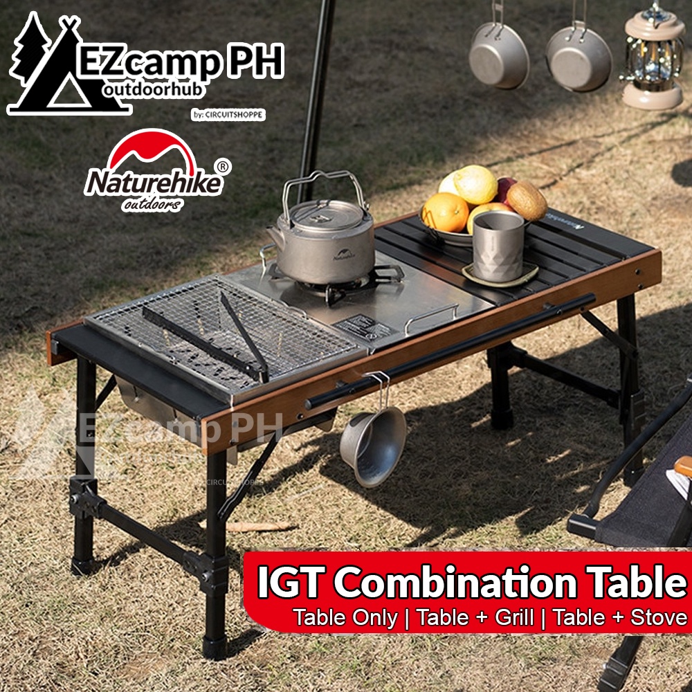 Naturehike IGT Combination Camping Outdoor Table Portable Folding with