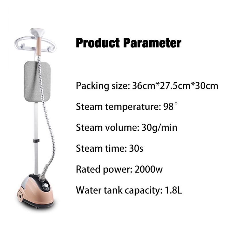 Binnis Steam Iron Garment Ironing Household Vertical Iron for Clothes 2