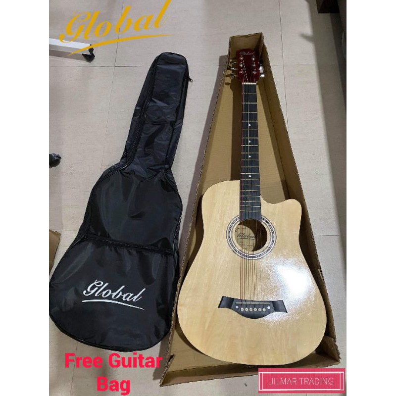 GLOBAL ACOUSTIC GUITAR AW860C AW861C AW863C | Shopee Philippines