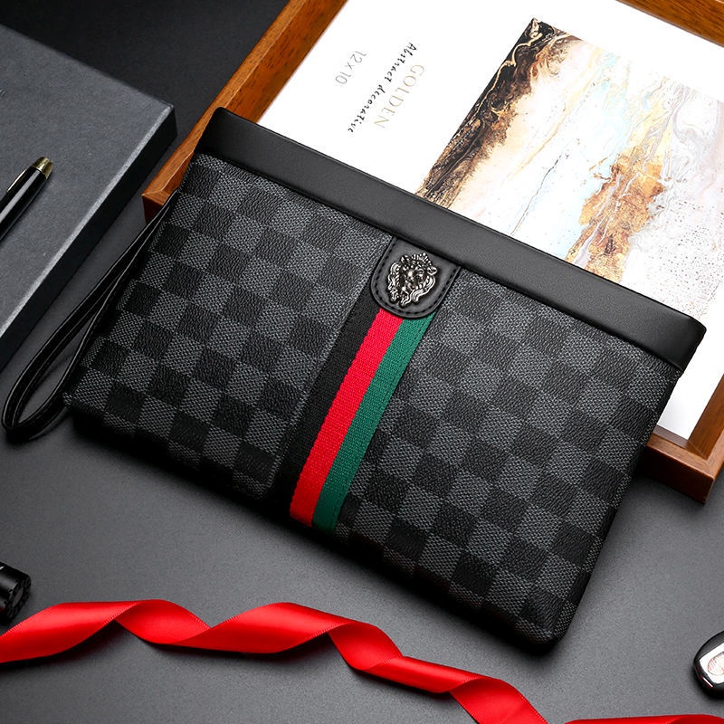 Men s Clutch Bag 2022 New Style Handbag Trendy Business Big Brand Clip Men Large Capacity Ready Stock Shopee Philippines