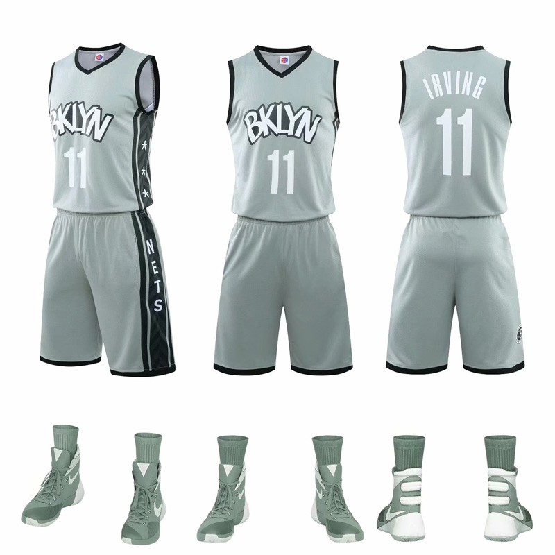 Brooklyn nets gray jersey online