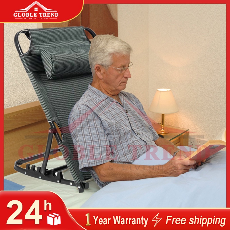 GT Bed Back Elderly Bed Care Supplies Paralyzed Patient Chair Adjustable Folding Lazy Camping