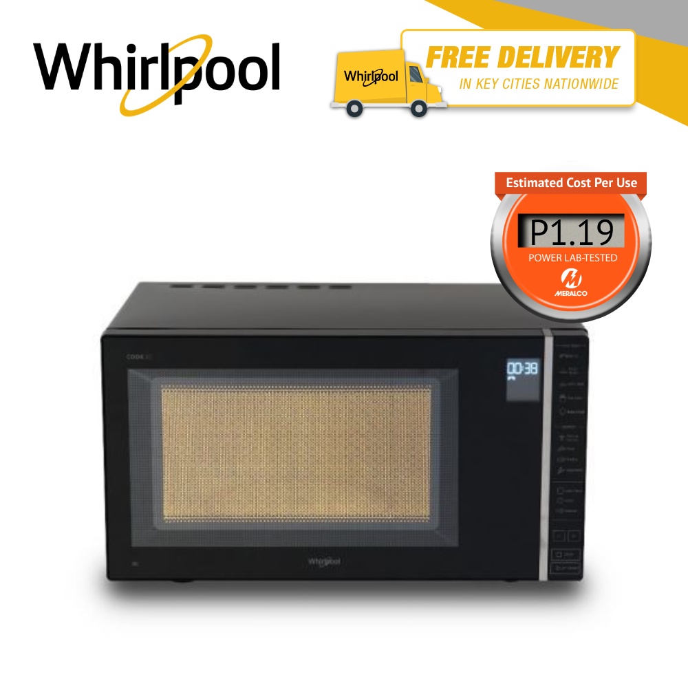 Whirlpool digital store microwave oven