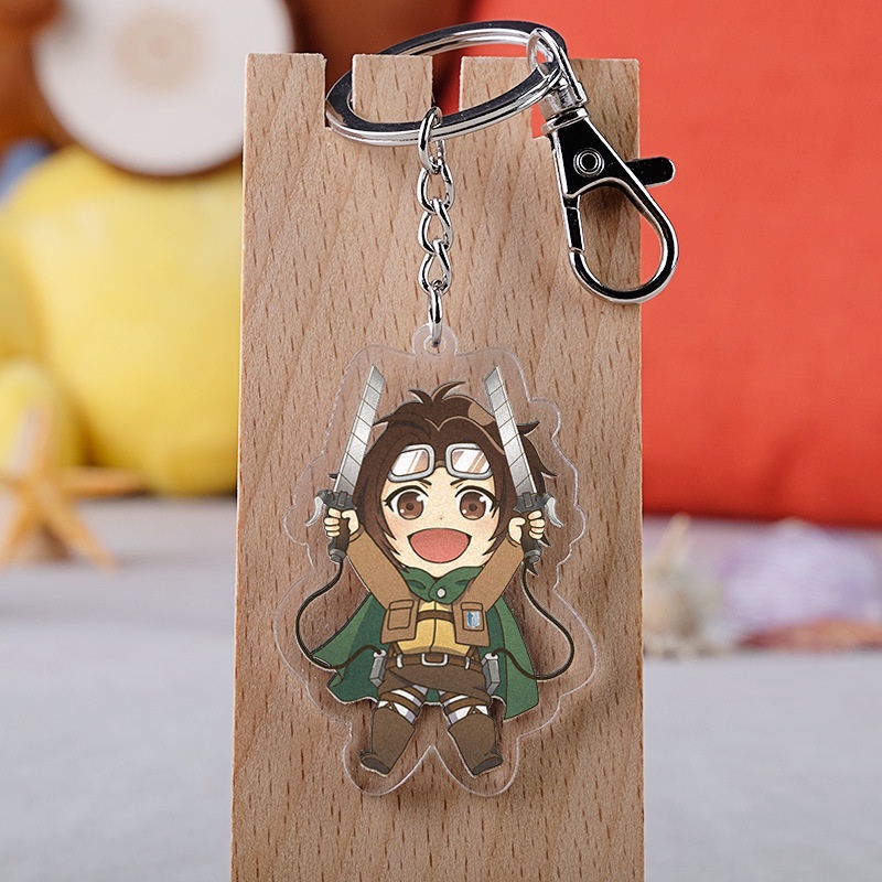 Attack On Titan Anime Acrylic Keychain Keyring Collection Souvenir ...