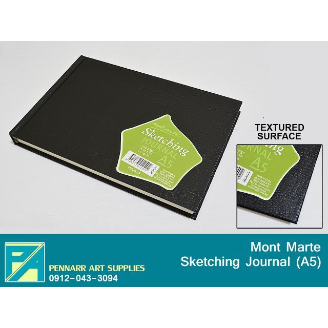 Mont Marte Sketching Journal (Croc Finish, A5 Landscape) Shopee