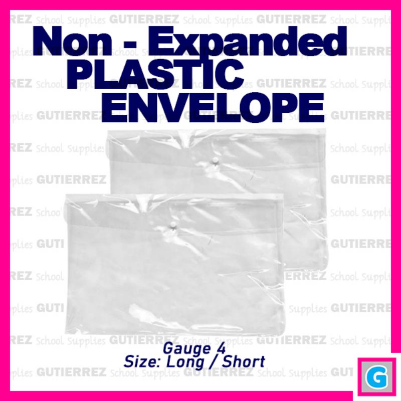 Plastic Envelope Non-expand LONG | Shopee Philippines