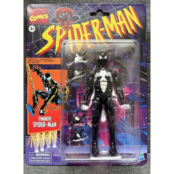 Marvel Legends Retro Symbiote Spiderman (Authentic) | Shopee Philippines