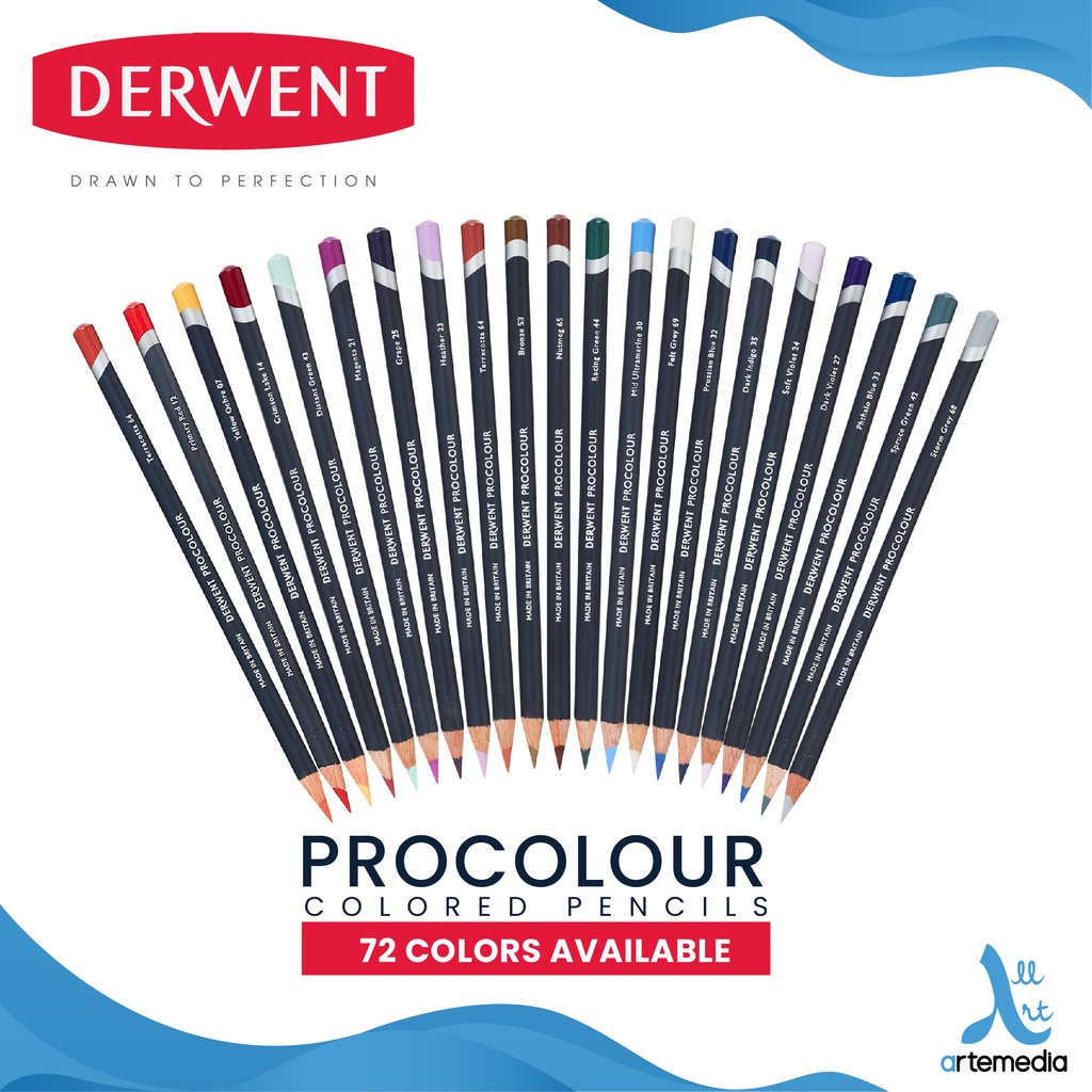 Derwent Color Pencil Procolour Pencil Color Unit Shopee Philippines