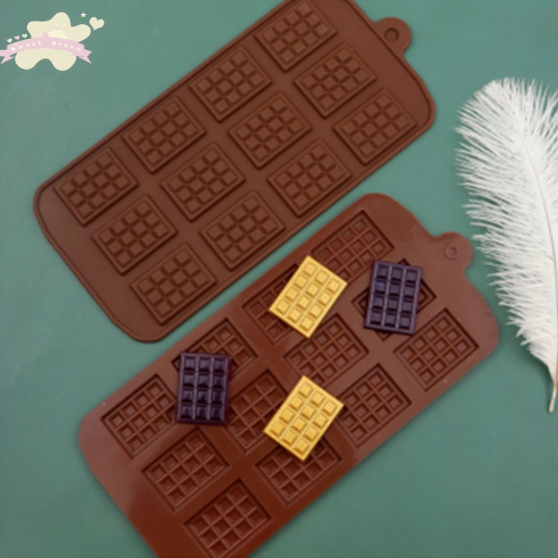 Chocolate Block Chocolate Bar Silicone Molder Mini Chocolate Block ...