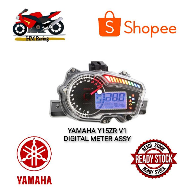 YAMAHA Y15ZR Y15 V1 DIGITAL METER ASSY SPEEDOMETER ASSY (READY STOCK