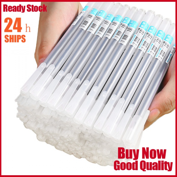 MUJI Style 3 Colors 0.5mm Water-based Pen Gel Pen Black/Red/Blue Ink ...