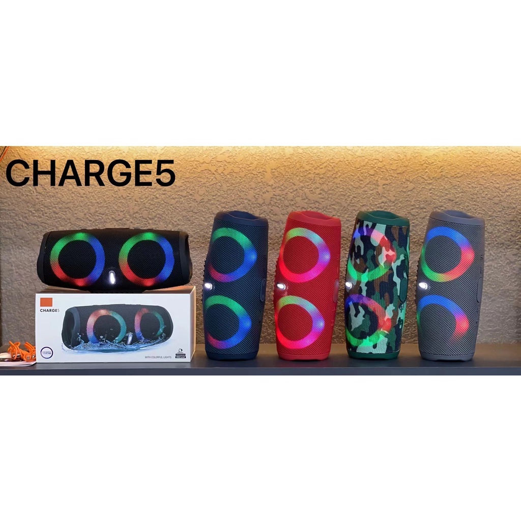Charge 5 Portable Bluetooth Waterproof Speaker Shopee Philippines