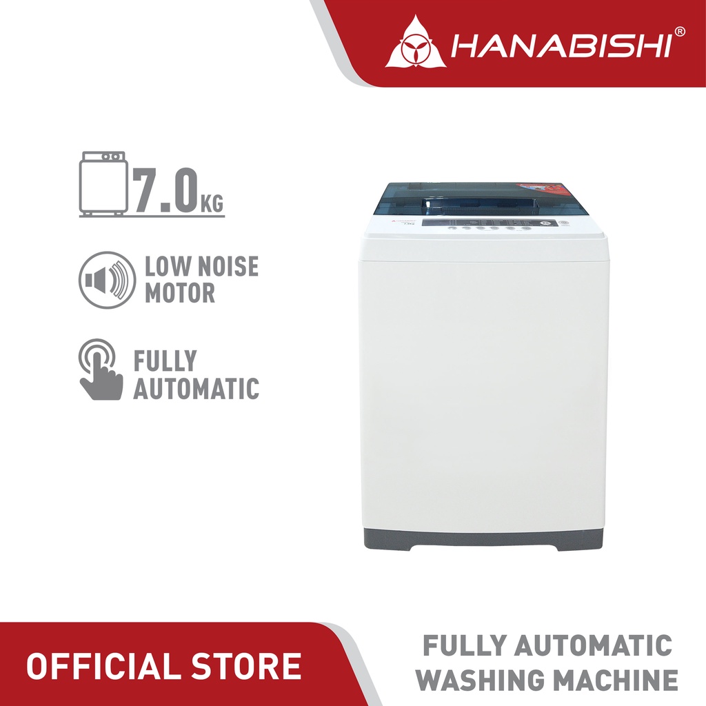 Hanabishi Fully Automatic Top Load washing Machine HAWMD170 Shopee