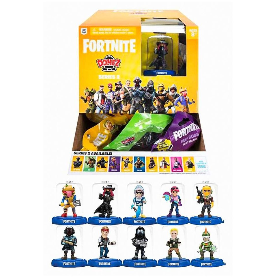 Fortnite Domez Series 2 Complete 10 Figure Set Vampys Brand New Sealed On Hand 1002