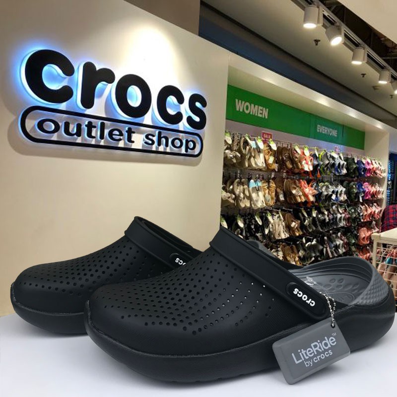 Crocs Literide Clog GRAY Neon for Men and Women