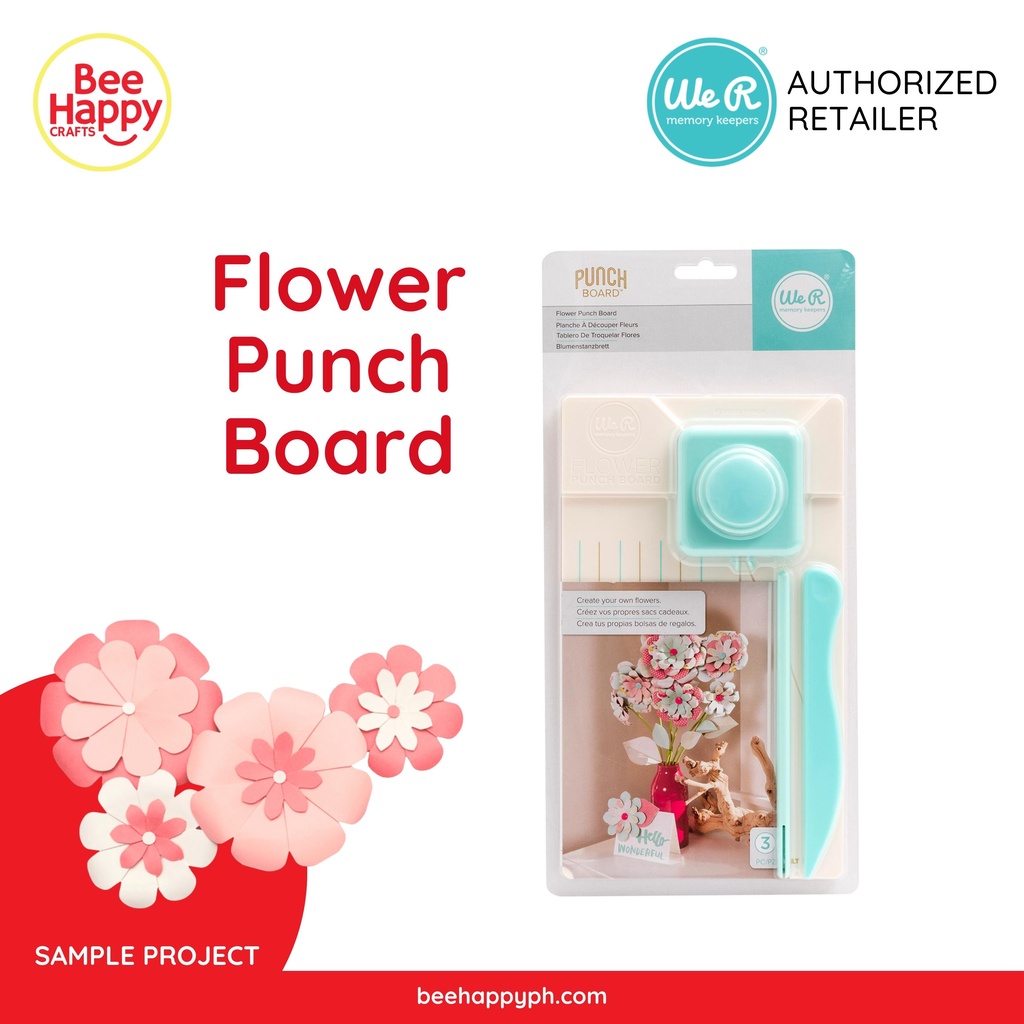 We R Memory Keepers Flower Punch Board Shopee Philippines