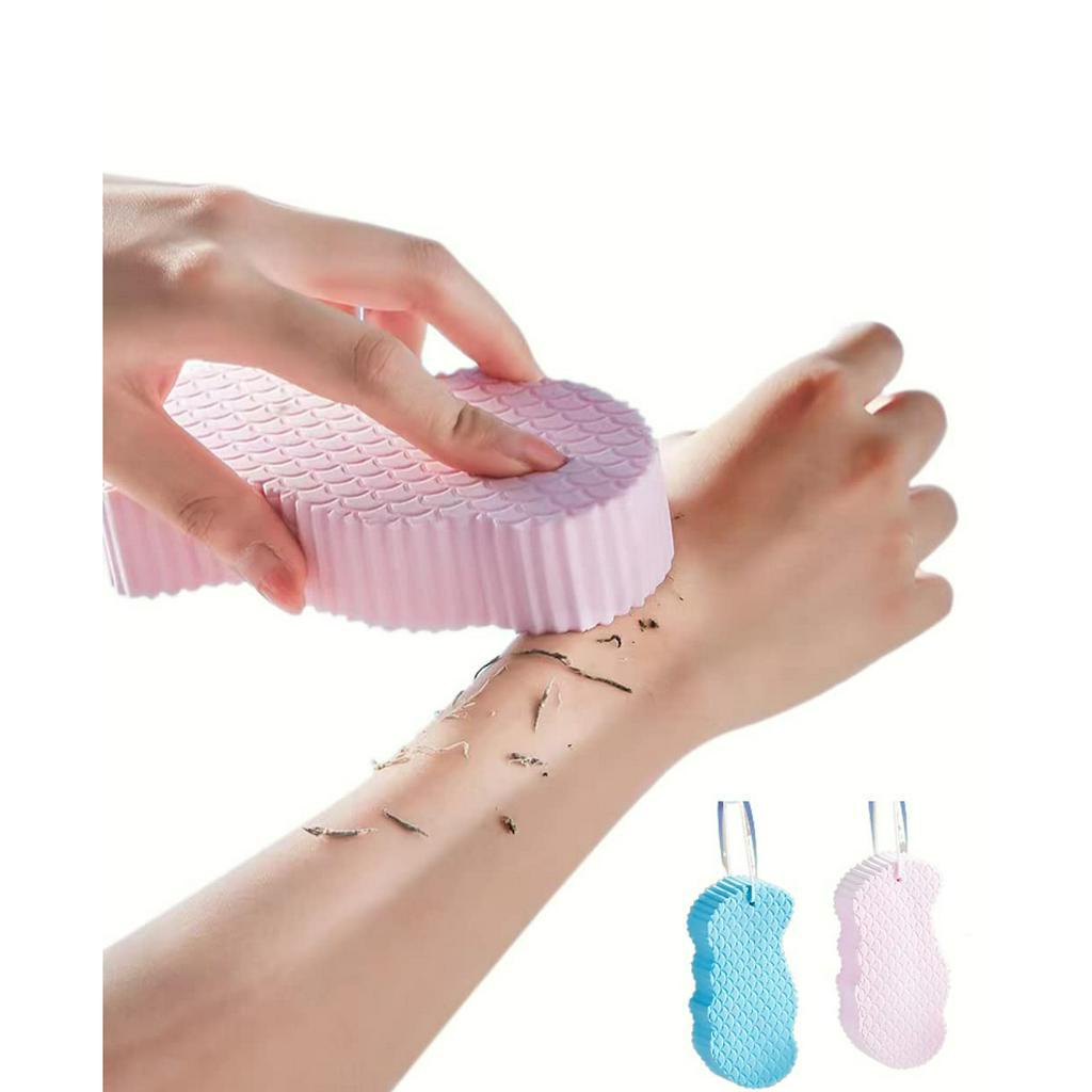 Soft Sponge Body Scrubber for Baby Adults Bath Scrub Sponge Skin ...