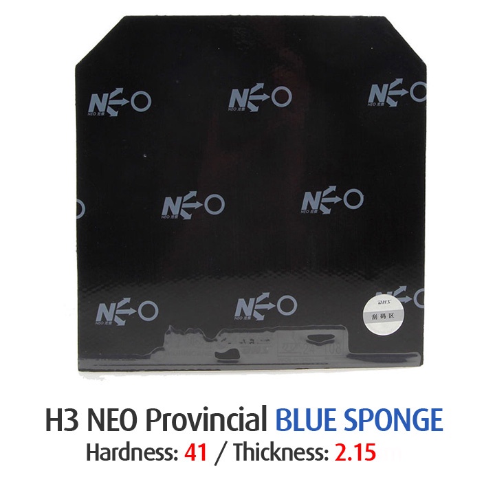 DHS Hurricane 3 NEO Provincial Blue Sponge DHS Blue Sponge Table Tennis