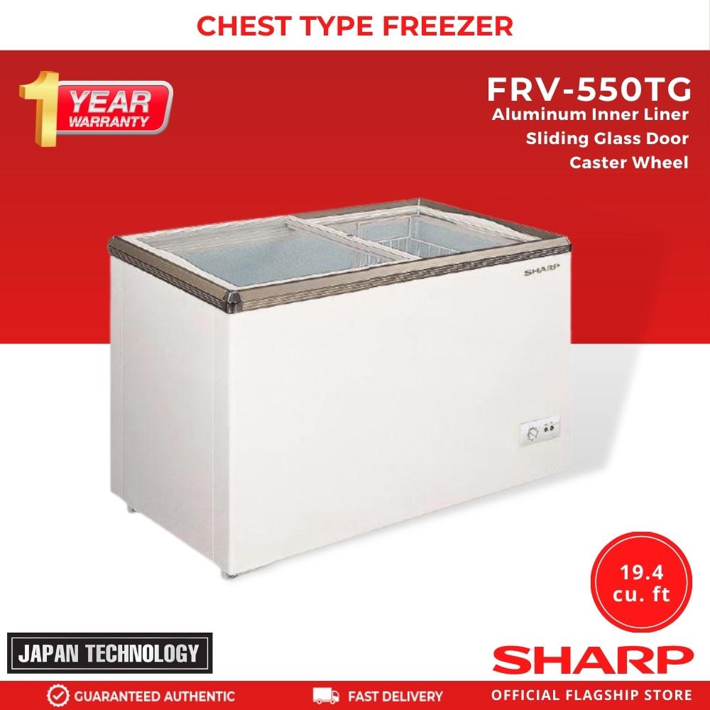 Sharp FRV-550TG 19.4 cuft. Chest Type Freezer (NCR Delivery) | Shopee ...