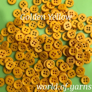 Small Colored Buttons 8mm approx. 10 pcs