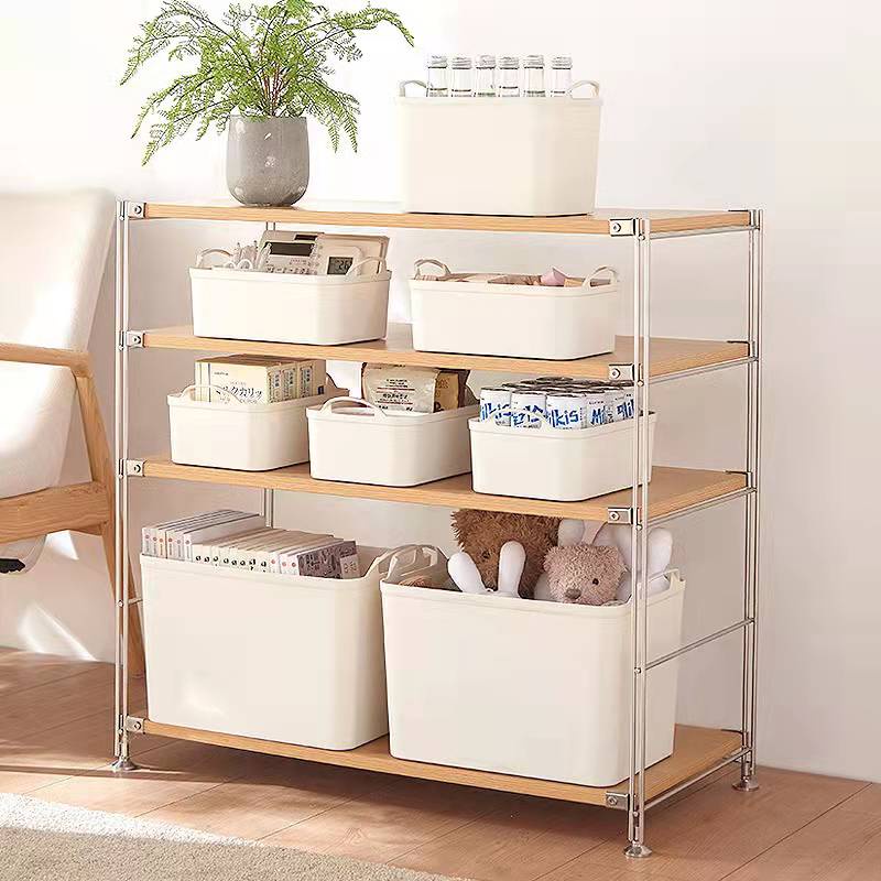 Japanese Style Storage Box Muji Shelf Organizer Plastic Container Box ...