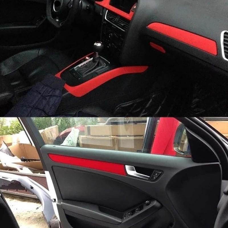 20*148Cm Velvet Cloth Sticker For Car Interior Decoration/Universal ...
