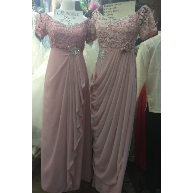 Filipiniana dress for wedding 2024 sponsor