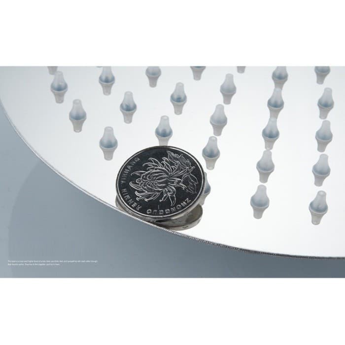 8 Inch Round Shower Head Shower Rainfall Stainless Steel Round | Shopee ...