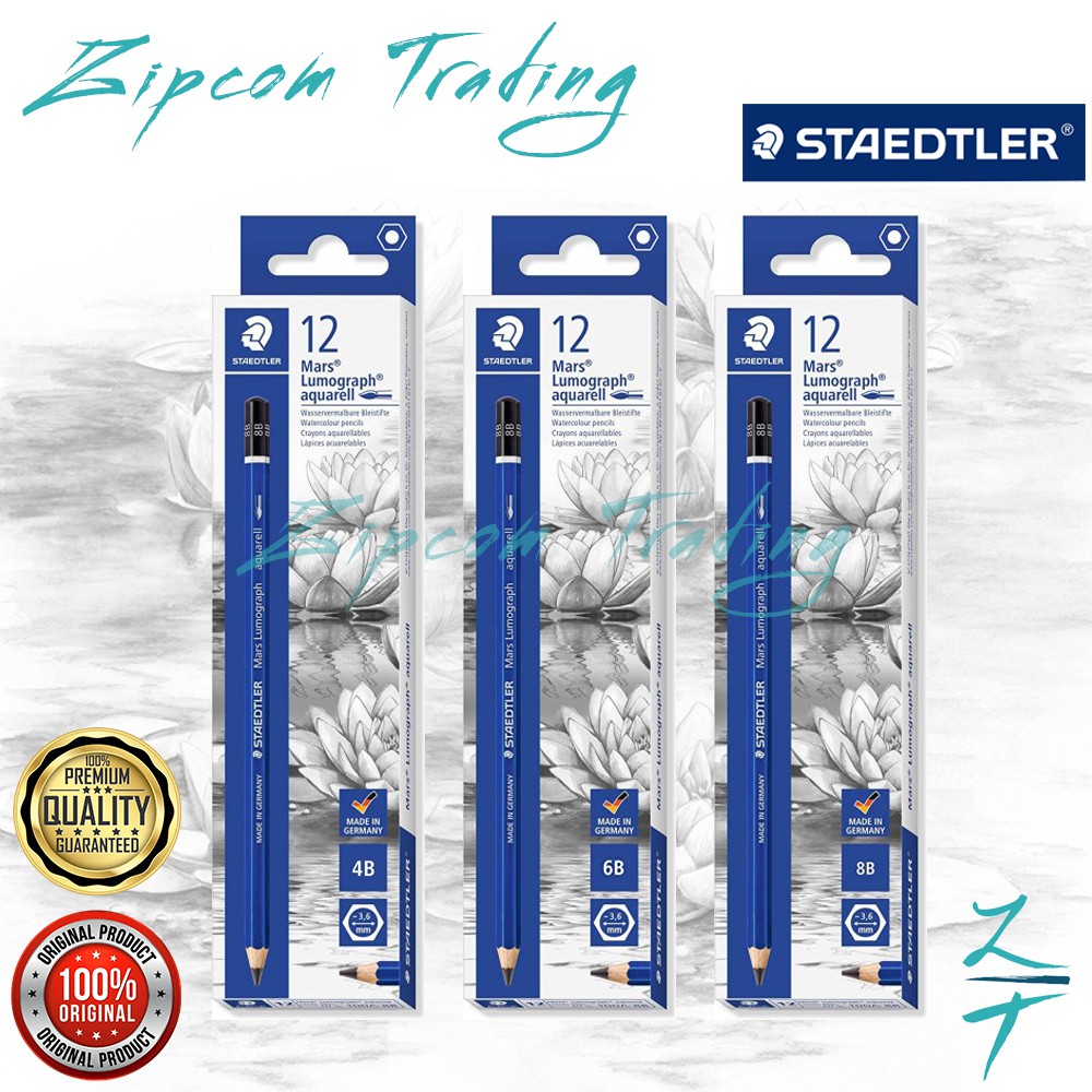 STAEDTLER Mars Lumograph Aquarelle Pencils (Watercolour Graphite