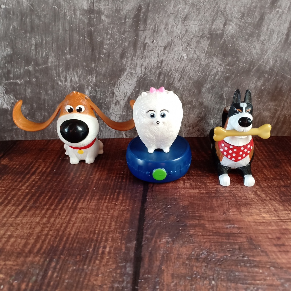Mcdo McDonalds Toy Life of Pets 2 Gidget Max Rooster | Shopee Philippines