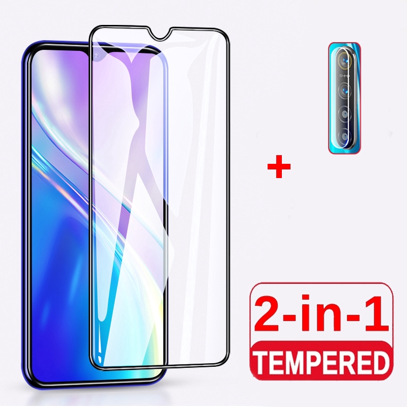 Realme XT Tempered Glass Realme Pro C1 C2 X Full Coverage Screen  Protector RealmeXT Glass Film