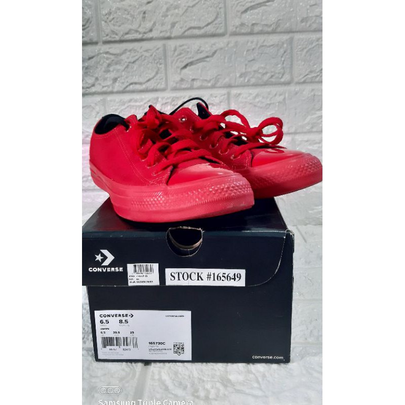 BRAND NEW CONVERSE X OPI RED EDITION SHOES Shopee Philippines